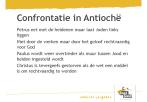 Confrontatie in Antiochë