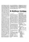 De Heidelbergse Catechismus (16)