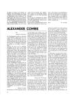 ALEXANDER COMRIE