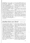 Jonathan kiest voor David
