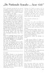 „De Nationale Synode:... haar visie”