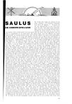 SAULUS DE ONBERISPELIJKE