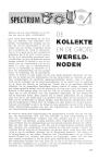 DE KOLLEKTE EN DE GROTE WERELDNODEN