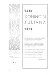 KONINGIN JULIANA