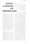 NOODLANDING OP GROENLAND