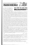 WAT DOEN WE VOOR ONZE BEJAARDEN ?