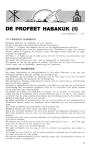 DE PROFEET HABAKUK (1)