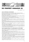 DE PROFEET HABAKUK (2)