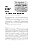 DE DOOP MET DE HEILIGE GEEST