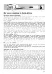 My ondervinding in Suid-Africa