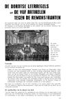 DE DORDTSE LEERREGELS of DE VIJF ARTIKELEN TEGEN DE REMONSTRANTEN