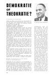 DEMOKRATIE OF THEOKRATIE?