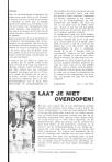 LAAT JE NIET OVERDOPEN!