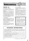 STUDENTEN - INFORMATIEDAG