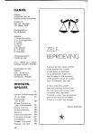 ZELF- BEPROEVING