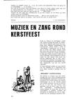 MUZIEK EN ZANG ROND KERSTFEEST