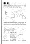 ISRAëL - een stukje aardrijkskunde I