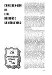 CHRISTEN-ZIJN IN EEN HEIDENSE SAMENLEVING