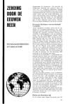 ZENDING DOOR DE EEUWEN HEEN