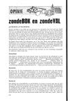 zondeBOK en zondeVUL