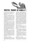 VASTEN: ROOMS OF BIJBELS?