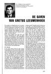 DE GAVEN VAN GRETUS LEEUWENHOEK