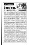 Onesimus, de weggelopen slaaf (II)