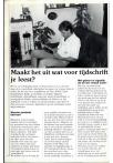 Maakt het uit wat voor tijdschrift je leest?