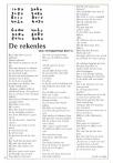 De rekenles