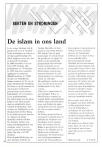 De islam in ons land