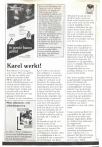 Karel werkt!