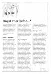 Angst voor liefde...?