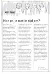 Hoe ga je met je tijd om?