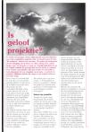 Is Geloof projektie?