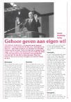 Gehoor geven aan eigen wil