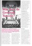 Wat doet de Generale Synode?