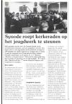 Synode roept kerkeraden op het jeugdwerk te steunen