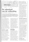 De zekerheid van de volharding
