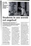 Studeren in een wereld vol ongeloof