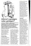 Jehova’s getuigen: valse getuigen?