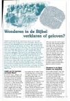 Wonderen in de Bijbel verklaren of geloven?