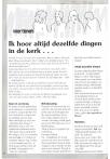 Ik hoor altijd dezelfde dingen in de kerk . . .