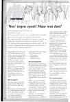 ‘Nee’ tegen sport! Maar wat dan?