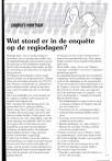 Wat stond er in de enquête op de regiodagen?