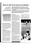 Sport en spel en de zorg voor je lichaam