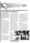 Als staflid mee in een vakantieweek voor mensen met een handicap