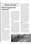 Heeft de jonge boer toekomst?