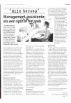 Management-assistente:  als een spin in het web