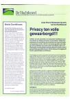 Privacy ten volle gewaarborgd!!!