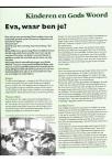 Eva, waar ben je?